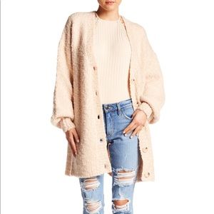 Tularosa Clementine Cardigan in Blush